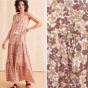 New FAHERTY BRAND Mira Dress Figueroa - Floral, Small